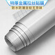 菲翔（Fixsheet）拉絲銀色貼紙金屬膜仿不銹鋼裝飾柜門家具翻新改色即時貼加厚自粘 拉絲銀(加厚防水自粘) 60cm寬X2米長