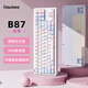 ILOVBEE B87膠坨坨麻將音金屬旋鈕機(jī)械鍵盤2.4G無(wú)線藍(lán)牙有線三模游戲辦公客制化側(cè)刻87鍵RGB熱插拔gasket 蜂鶯-劍蘭軸