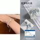 S925純銀手工碎銀串珠貓咪手鏈女輕奢小眾可愛(ài)ins精致閨蜜禮物 碎銀貓咪純銀手鏈 蝴蝶結(jié)禮盒/送證書(shū)+擦銀布