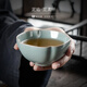 象運(yùn)福汝窯茶杯主人杯天青色汝瓷品茗杯蟬翼開片可養(yǎng)金絲功夫陶瓷茶杯 汝窯覓清杯 60ml 1只
