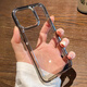 ?？諝?4適用于iphone13promax蘋果15手機殼1211男款xsmax透明78plus 太空殼-【透黑色】不易發(fā)黃 iPhone 12 Pro Max
