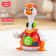 匯樂(lè )玩具（HUILE TOYS）搖擺鵝嬰幼兒童玩具跳舞男女孩寶寶1-3歲音樂(lè )玩具生日禮物 紅色充電版（升級版）