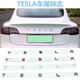 MDNG適用于特斯拉Model3/Y/X/S英文字母車標(biāo)貼金屬后尾標(biāo)TESLA標(biāo)改裝 銀