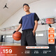 耐克（NIKE）Jordan官方耐克喬丹男速干梭織短褲秋季運動褲透氣網(wǎng)眼輕便FN5843 010黑/白 2XL