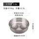 18-10不銹鋼圓盤304餐盤燒烤盆托盤蒸年糕涼皮盤水果盤碟子 28cm不銹鋼圓盤（單層1mm厚）