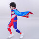 婉凱男童春秋套裝奧特曼衣服連帽護目鏡兒童酷炫運動(dòng)兒童服裝 迪迦護目鏡套裝+雙面披風(fēng) 120