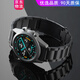 君傾【JD物流】適用華為GT2 PRO Watch3鈦表帶 GT2保時(shí)捷設計款表帶 ECG GTPRO GT3PRO鈦金屬表帶  曜石黑 華為GT2/pro保時(shí)捷(46mm)-22mm