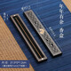 黑檀木臥香盒家用室內(nèi)線香底座香插檀木質(zhì)沉香熏香爐檀香爐線香盒 年年有余
