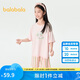 巴拉巴拉兒童睡衣套裝女童家居服小童寶寶中大童空調(diào)服涼感潮208224171003