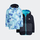 阿迪達(dá)斯童服羽絨服運(yùn)動(dòng)休閑連帽防風(fēng)保暖LK J REV DOWN J H40334 主圖款 均碼 116CM