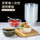 芳草地一次性碗700ml*100只打包餐盒餐碗加厚塑料碗餃子湯圓面碗不帶蓋