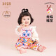 長(zhǎng)命富貴女寶寶秋裝超萌外出服哈衣嬰兒中國(guó)風(fēng)漢服連體衣長(zhǎng)袖 龍臨福至 80