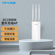 普聯(lián)（TP-LINK） 室外AP 網(wǎng)絡(luò )覆蓋大功率 POE DC供電 無(wú)線(xiàn)企業(yè)路由器 官方標配 AP1901GP 1900M 千兆