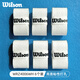 威爾勝（Wilson）網(wǎng)球拍羽毛球拍手膠透氣吸汗帶費(fèi)德勒同款握把膠 WRZ4006WH白色亮面打孔6個(gè)