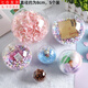 璇洛臻品高透明亞克力球圣誕球裝飾品水晶圓球空心塑料球掛飾可開(kāi)合透明球 亞克力圓球5個(gè)裝直約徑8cm