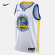 耐克（NIKE）金州勇士隊(duì)ASSOCIATION EDITION Dri-FIT NBA男子速干球衣 DN2077-100 XL