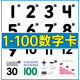 0-1-10-100兒童數(shù)字卡片0-3-6歲幼兒園識字早教啟蒙撕不爛認(rèn)知數(shù)數(shù)卡學(xué)數(shù)學(xué)算術(shù)題10/20/50