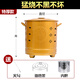 OLOEY不銹鋼燒金桶家用燒香桶室內戶(hù)外燒紙錢(qián)加厚元寶桶拜神祈福焚化爐 【特厚-燒不掉色】不銹鋼金色含隔熱內膽 小號（直徑26cm高29cm）