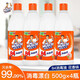 威猛先生（Mr Muscle）84消毒液 次氯酸鈉消毒水除菌液漂白水 殺菌漂白清潔除異味 84消毒液500g*4瓶【清新花香】