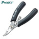 寶工（Pro'sKit） 1PK-501C 不銹鋼掌心無(wú)牙彎嘴鉗(100mm)迷你尖嘴鉗斜嘴鉗