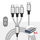 Tialst三合一寶馬5系3系x1車(chē)載typec后排x3USB轉接頭三系數據線(xiàn)x7蘋(píng)果華為安卓充電線(xiàn) 銀色-三合一車(chē)載充電線(xiàn) 其他