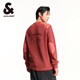 杰克·瓊斯（JACK&JONES）男裝冬季新款時(shí)尚潮流百搭水洗字母印花基礎圓領(lǐng)毛針織衫男款 深紅色F15E04 常規 深紅色F15E04 M 175