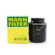 曼牌濾清器（MANNFILTER）機油濾清器機濾芯格 適配大眾斯柯達西雅特車(chē)系 W712/90 高爾夫6 寶來(lái)朗逸 POLO明銳