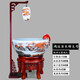 牧溪源景德鎮(zhèn)陶瓷魚缸養(yǎng)魚盆大號(hào)造景客廳家用辦公室烏龜缸循環(huán)流水?dāng)[件 特大號(hào)落地?zé)? title=