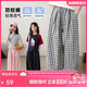 LUSON陳大豬童裝女童防蚊褲2025新款兒童褲子夏季女薄款透氣大童長(zhǎng)褲