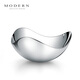 MODERN DELICATE LIFEL摩登modern北歐ins風不銹鋼輕奢大號水果盤果兜客廳家用裝飾擺 花瓣大號果盤