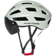 大行（DAHON）折疊自行車配件K3騎行頭盔男女士山地車公路車電動(dòng)車頭盔P8d5裝備 魅影灰