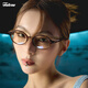 Fakeme【七夕禮物】復(fù)古橢圓框板材光學(xué)眼鏡架減齡學(xué)院書呆子 dowdy DED(玳瑁)