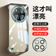 弘卓適用 榮耀x60pro手機殼榮耀x60pro保護套電鍍無(wú)邊框透明散熱超薄防摔簡(jiǎn)約男女款 海湖青