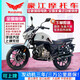 豪江國四電噴高檔150cc街車(chē)跑車(chē)節油燃油時(shí)尚豪華新款男裝摩托車(chē) 150發(fā)票/證件+護杠報警貨架