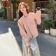 CTOX粉色皮衣外套女小個子2025秋裝新款今年流行感機車服短款上衣 粉色優(yōu)質款 M(100-115斤)
