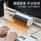 美Mldea的家用同款暖風機小型辦公室靜音迷你家用微型取暖器桌面下烤腳保暖神器冬天 白色-【3s速熱/立臥兩用/自動搖頭】