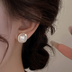 伊黛兒滿(mǎn)鉆仿珍珠耳釘高級感復古2025新款耳環(huán)氣質(zhì)小眾設計感耳飾禮物 滿(mǎn)鉆耳釘E3399