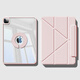 zoyu iPad Air7保護(hù)套2025款Pro保護(hù)殼Y折mini7磁吸air6拆分5第10代適用蘋果iPad11英寸平板2022亞克力 嬰兒粉【配鋼化膜】 2025/2024款A(yù)ir7/6【11英