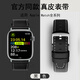 適用蘋果手表表帶AppleWatchS10/Ultra2/S9/8愛馬仕原裝真皮表帶 原裝同款-黑色 44/45/46/49MM表盤通用