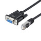 塵土 console連接線 RJ45轉(zhuǎn)RS232線9針串口DB9轉(zhuǎn)RJ45網(wǎng)口數(shù)據(jù)轉(zhuǎn)換線兼容思科路由器調(diào)試線 RJ45轉(zhuǎn)DB9【母頭】 3米