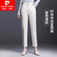 皮爾卡丹輕奢品牌專(zhuān)柜休閑西褲女顯瘦2026夏季新款春秋中年氣質(zhì)長(cháng)褲職業(yè) 1810九分款-杏色單褲夏季 薄款 XL 建議體重-118斤-128多斤