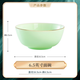 子睿粉綠玉瓷 結婚餐具單品 防燙飯碗套裝面碗湯碗菜飯盤(pán)筷咖啡杯魚(yú)盤(pán) 6.5英寸面碗（綠玉瓷）