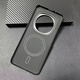 cancel適用榮耀Magic6pro凱夫拉手機殼honor magic7pro芳綸纖維商務簡約防滑防摔硬邊春節(jié)款式手機保護套 黑灰細紋600D金屬圈磁吸 榮耀Magic6 Pro