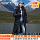 曲恩娜東北極寒加厚羽絨服女長(zhǎng)款過膝哈爾濱超厚95絨中戲防寒外套男400g 黑色 男女同款 M（95絨407g建議110-130斤）