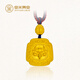 金米八十八（JINMIBASHIBA）大鵬金翅吊牌藏式吊墜足金999迦樓羅神鳥古法金項鏈父親節(jié)禮物 約38克帶編繩