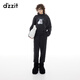 DZZIT地素衛衣冬季四色設計都市休閑多元上衣3I4J1101Y 黑色 M