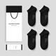 CALOWE KOLEVN純棉男士襪子短襪抑菌防臭吸汗船襪隱形男襪全棉短筒襪男 黑色 【長(cháng)絨棉+抑菌+防臭+吸汗】 4雙 均碼 (38-44)