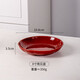 SUCCOHOMEWARE中式中國風(fēng)餐具整套裝 家用陶瓷碗碟盤 新婚禮物喬遷送人伴手禮盒 磚紅色-南瓜8寸盤 1頭