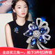 依特時(shí)尚胸針女士開衫毛衣高檔女西裝西服胸花女配飾品別針披肩絲巾扣
