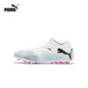 彪馬（PUMA）MG短釘支撐飛盤足球鞋男子人造草坪釘鞋F(xiàn)UTURE 7 107719 白-黑色-粉-01 41